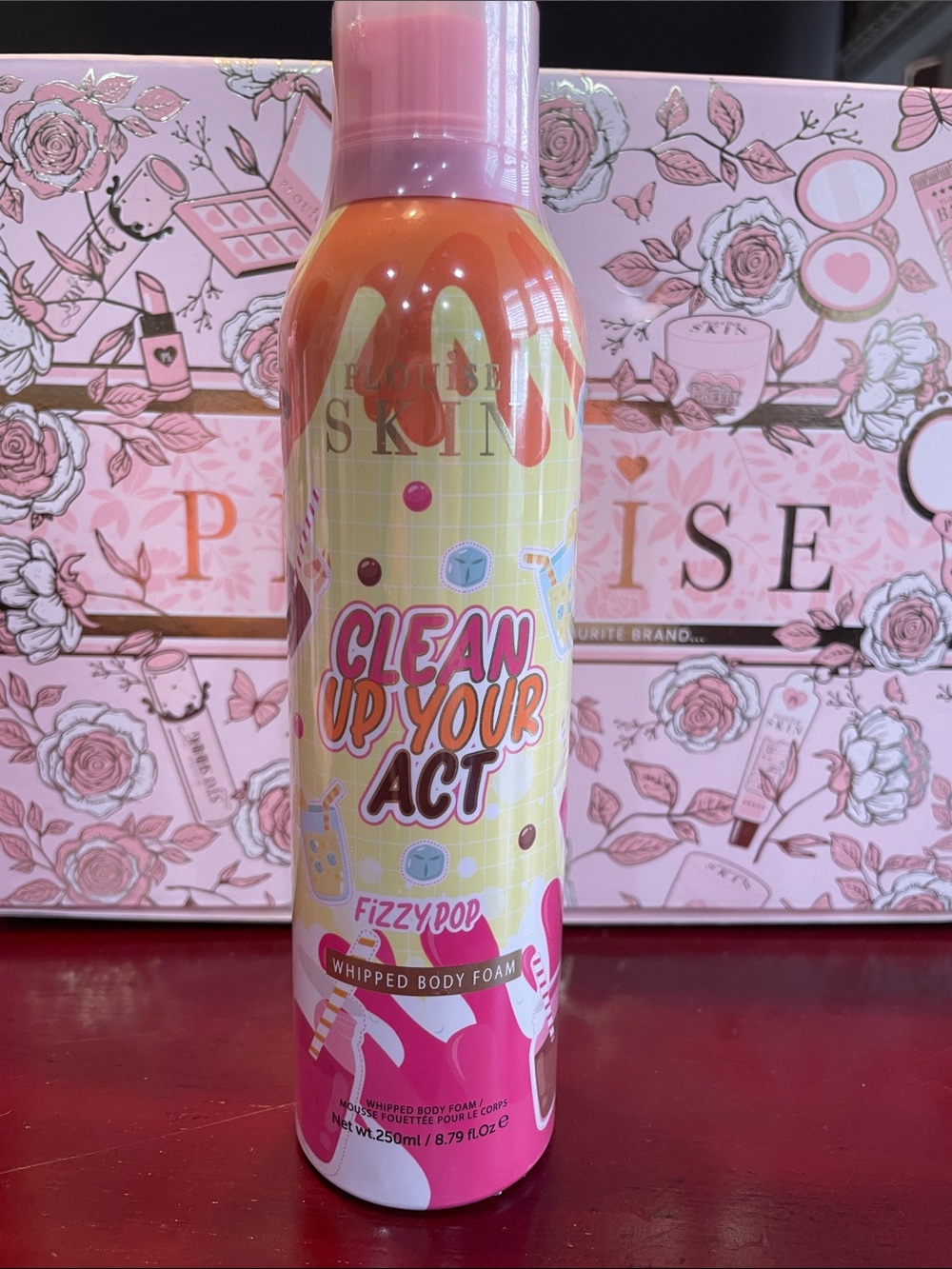 NEW P.Louise Clean Up Your Act Fizzy Pop Whipped Body Foam 250ml